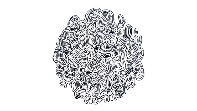 Optimistic Squiggles Art