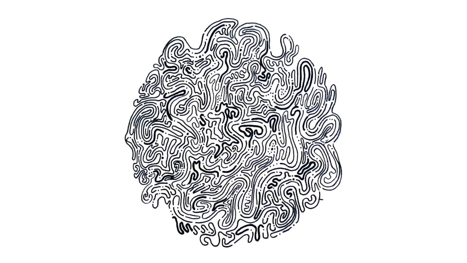 Optimistic Squiggles Art